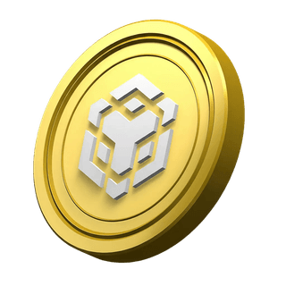 Elemento gráfico com a moeda Ethereum (ETH) flutuando