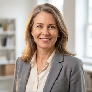 Sarah Coleman, atuando como Diretora Financeira da Koa Valorença, foto de perfil