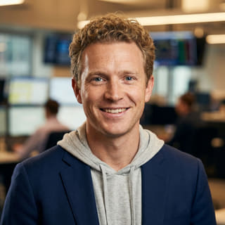 Ryan Brooks, identificado como Analista-Chefe de Trading na Koa Valorença, foto de perfil